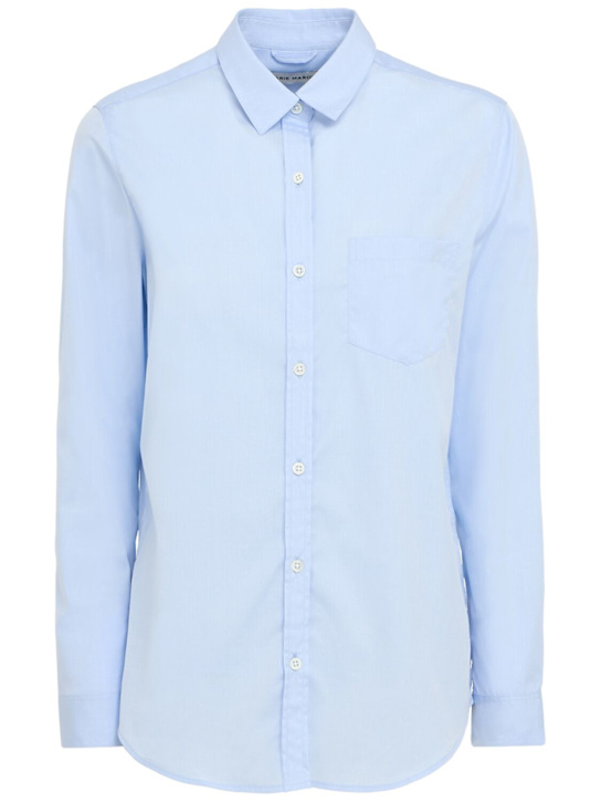Marie Marot: The Patty cotton shirt - 浅蓝色 - women_0 | Luisa Via Roma