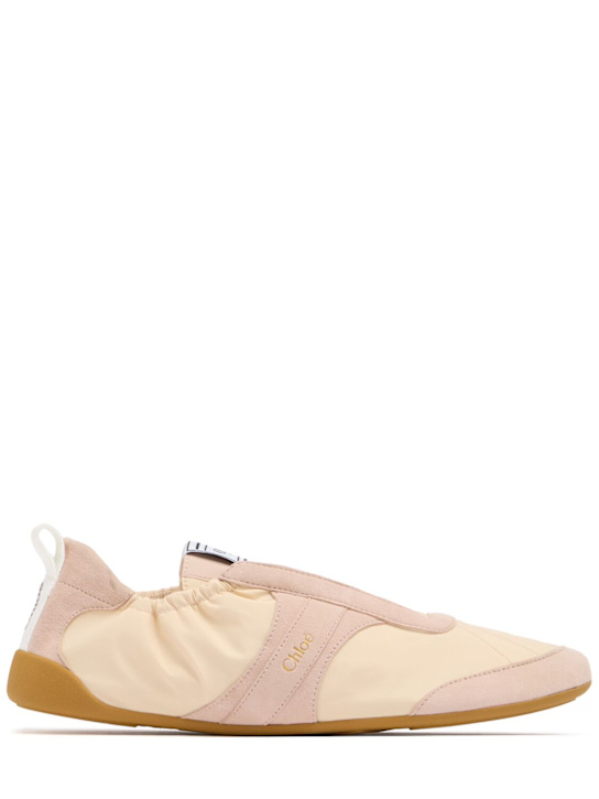 Chloé: Semelle en caoutchouc 50 mm - Blushy Beige - women_0 | Luisa Via Roma
