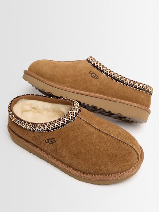 Ugg: Tasman II剪羊毛乐福鞋 - 卡其�� - kids-girls_1 | Luisa Via Roma