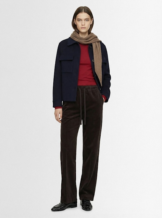 CITIZENS OF HUMANITY: Weite Hose aus Kord „Aurora“ - Dunkelbraun - women_1 | Luisa Via Roma