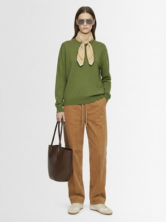 CITIZENS OF HUMANITY: Aurora corduroy wide pants - Camel - women_1 | Luisa Via Roma