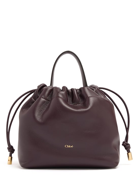 Chloé: Chloé Icons纳帕皮手提包 - Perfect Plum - women_0 | Luisa Via Roma