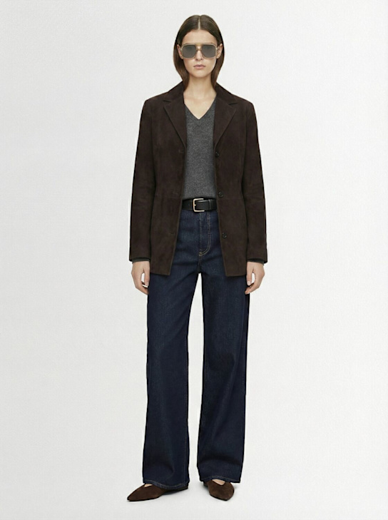 CITIZENS OF HUMANITY: Annina中腰阔腿牛仔裤 - 深蓝色 - women_1 | Luisa Via Roma