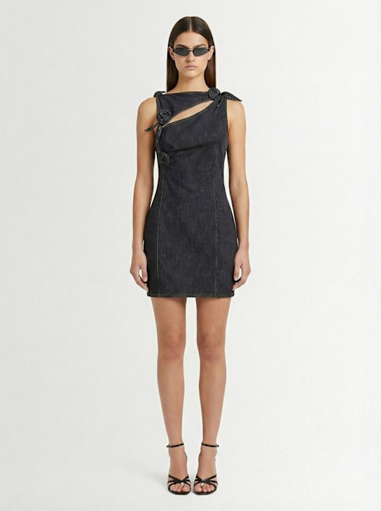 Coperni: Vestido corto asimétrico - women_1 | Luisa Via Roma