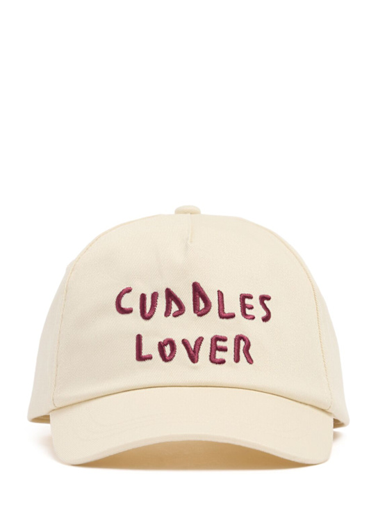 MAX&Co.: Cotton baseball hat - 米黄色 - kids-girls_0 | Luisa Via Roma