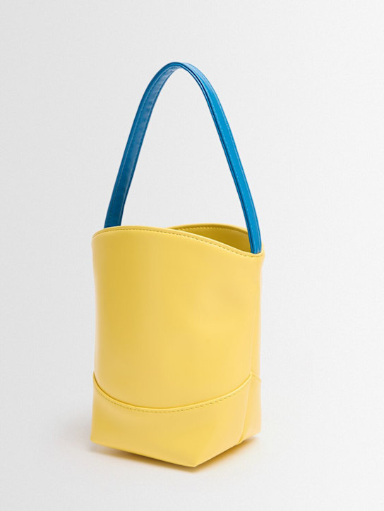 Marni Junior: Small top handle bag - 黄色 - kids-girls_1 | Luisa Via Roma