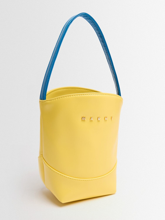 Marni Junior: Small top handle bag - Amarillo - kids-girls_1 | Luisa Via Roma