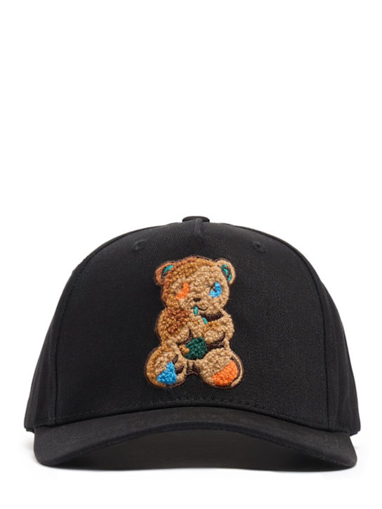 Barrow: Cotton baseball hat - ブラック - kids-boys_0 | Luisa Via Roma