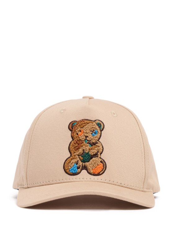 Barrow: Cotton baseball hat - Beige - kids-boys_0 | Luisa Via Roma