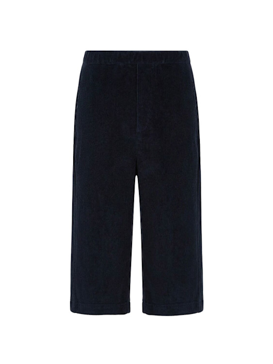 Kiddin': Cotton corduroy pants - Navy - kids-girls_0 | Luisa Via Roma