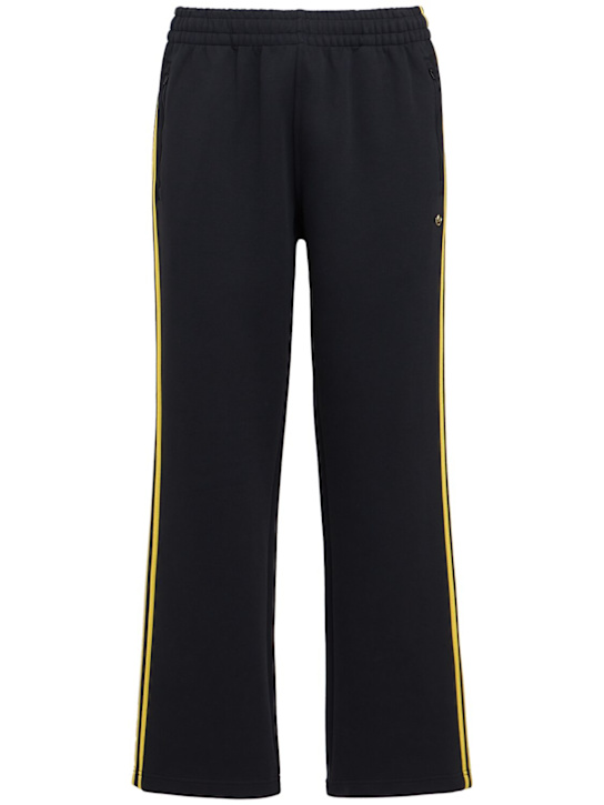 adidas Originals: Classic tipped striped track pants - 黑色 - men_0 | Luisa Via Roma