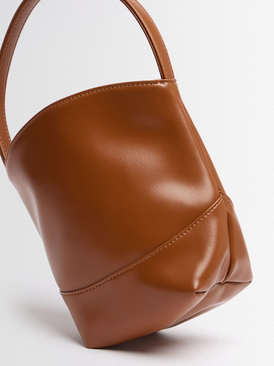 Marni Junior: Small top handle bag - 棕色 - kids-girls_1 | Luisa Via Roma