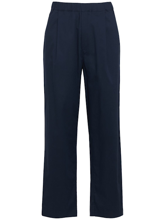 Laneus: 棉质裤子 - 海军蓝 - men_0 | Luisa Via Roma