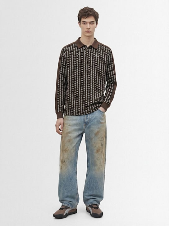 PUMA: JJJJound T7 long sleeve polo - men_1 | Luisa Via Roma