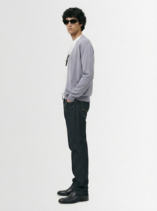 Dsquared2: 针织开衫 - 灰色 - men_1 | Luisa Via Roma