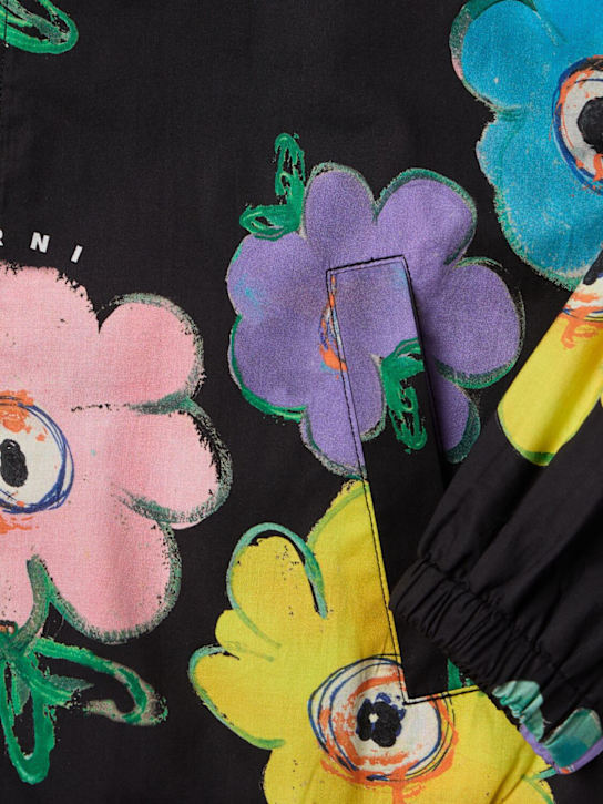 Marni Junior: Printed jacket - 多色 - kids-girls_1 | Luisa Via Roma