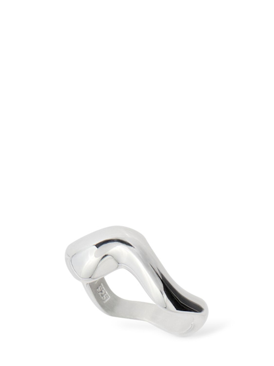 Louis Abel: Aurea polished ring - Silver - women_0 | Luisa Via Roma
