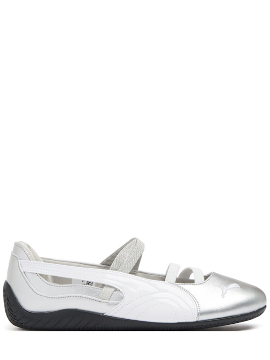 PUMA: Speedcat Ballet sneakers - Puma Silver - women_0 | Luisa Via Roma