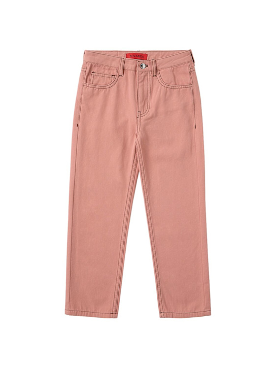 MAX&Co.: Cotton pants - 粉色 - kids-girls_0 | Luisa Via Roma