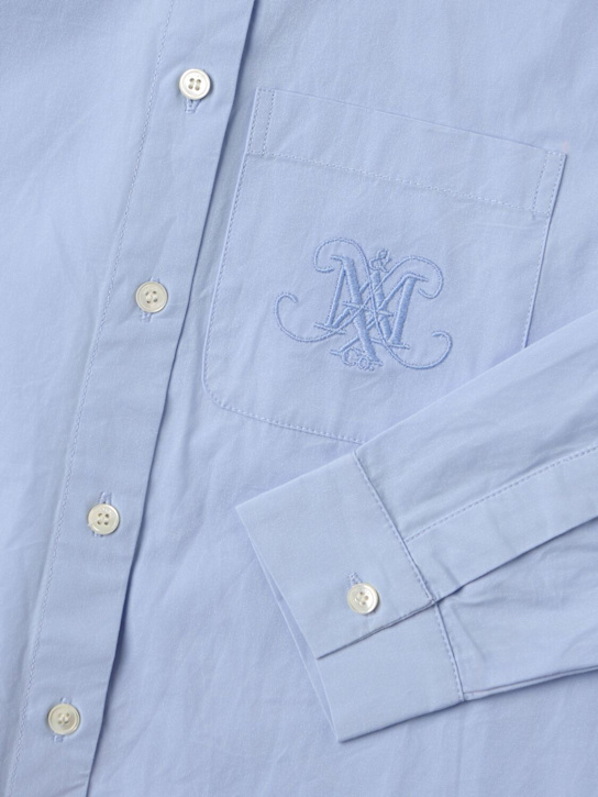 MAX&Co.: Cotton shirt - 浅蓝色 - kids-girls_1 | Luisa Via Roma