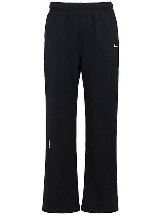 Nike: Nocta sweatpants - Black/Black/Whi - men_0 | Luisa Via Roma