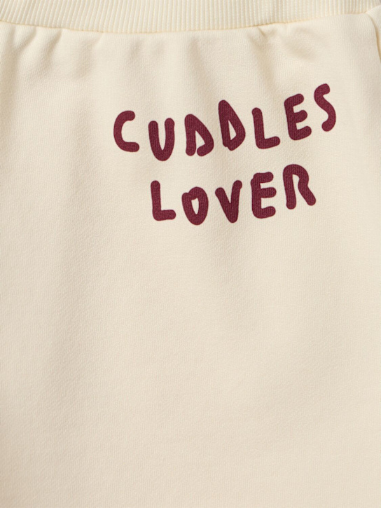 MAX&Co.: Cotton shorts - Beige - kids-girls_1 | Luisa Via Roma