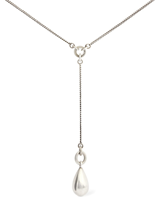 Ann Demeulemeester: Tinne配吊坠项链 - 古银色 - men_0 | Luisa Via Roma