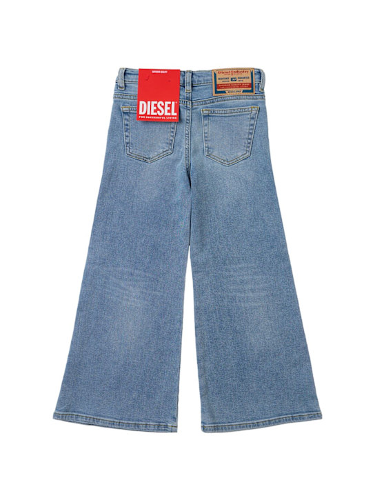 Diesel Kids: Stretch cotton jeans - Bleu - kids-girls_1 | Luisa Via Roma
