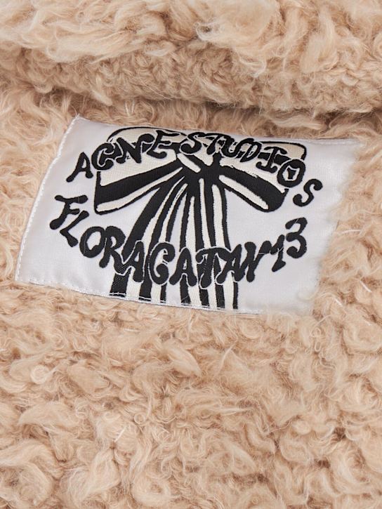 Acne Studios: Kangry羊驼毛混纺针织夹克 - Sand Beige - men_1 | Luisa Via Roma