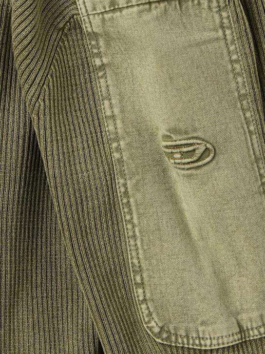 Diesel Kids: Knit sweater - Verde - kids-boys_1 | Luisa Via Roma