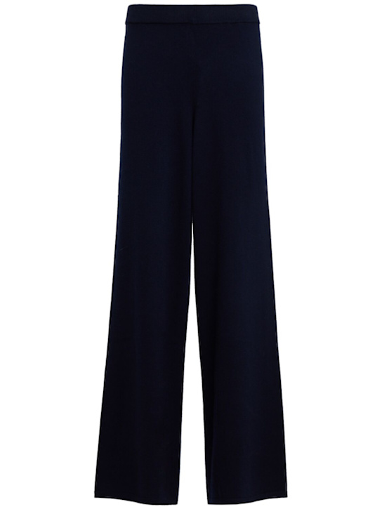 Gestuz: Manzi wide leg pants - 海军蓝 - women_0 | Luisa Via Roma