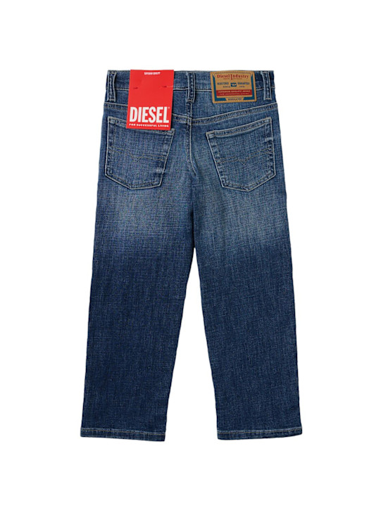 Diesel Kids: Stretch cotton jeans - Azul - kids-boys_1 | Luisa Via Roma