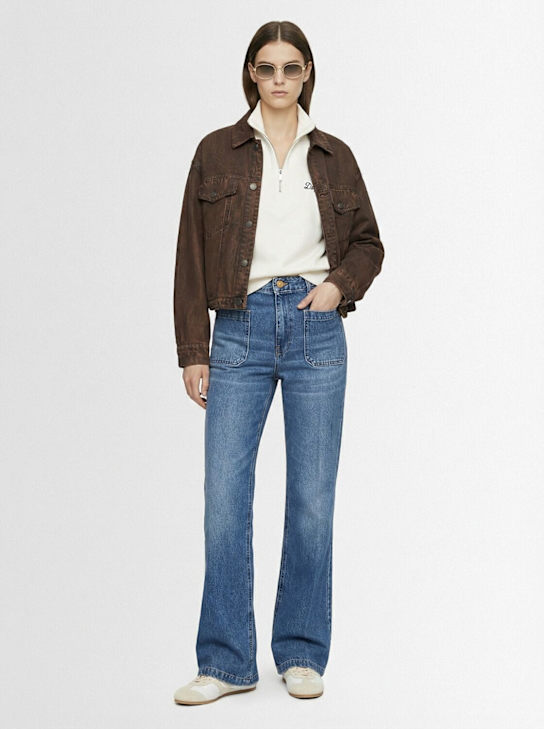 SEAFARER: Curt straight jeans - Blue - women_1 | Luisa Via Roma