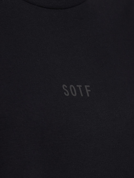 SOTF: Heavy cotton t-shirt - Black - women_1 | Luisa Via Roma