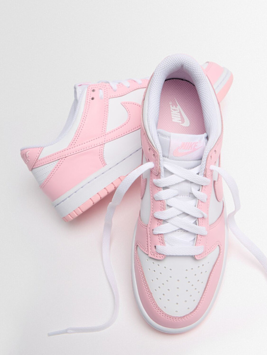 Nike: Dunk Low sneakers - White/Med Soft - kids-girls_1 | Luisa Via Roma