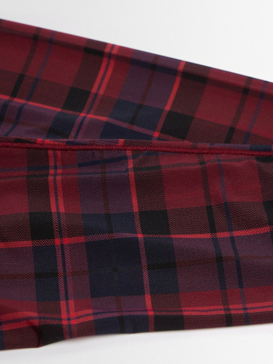 Skims: 尼龙混纺紧身裤 - Merlot Navy - women_1 | Luisa Via Roma