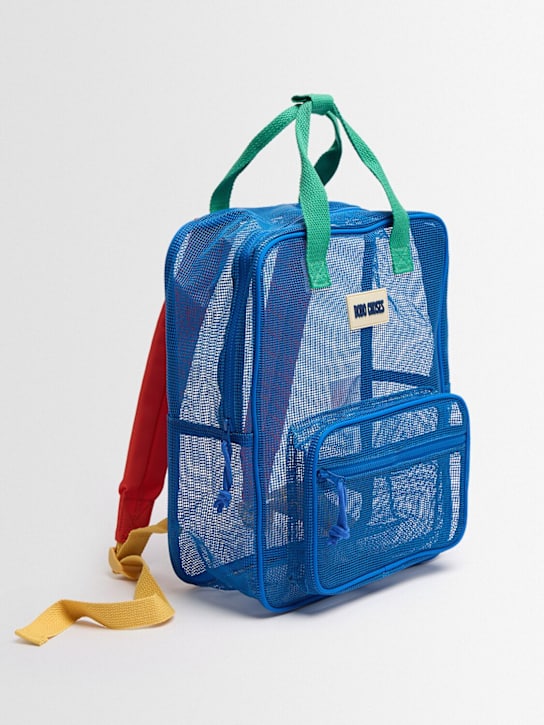 Bobo Choses: Poly canvas backpack - Blau - kids-girls_1 | Luisa Via Roma