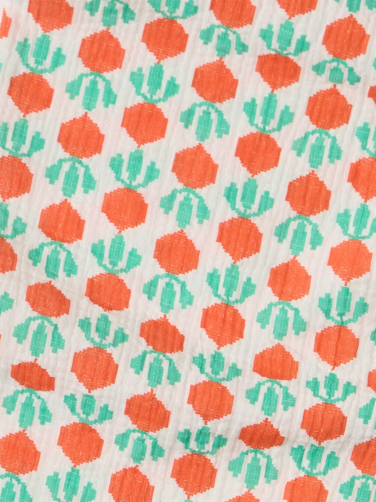 Bobo Choses: 印花毯子 - 淡蓝色/红色 - kids-girls_1 | Luisa Via Roma