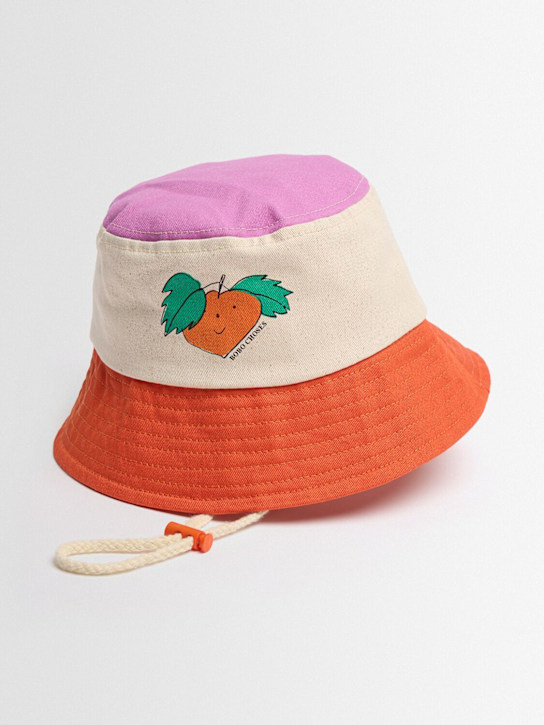 Bobo Choses: 条纹棉质渔夫帽 - 多色 - kids-boys_1 | Luisa Via Roma