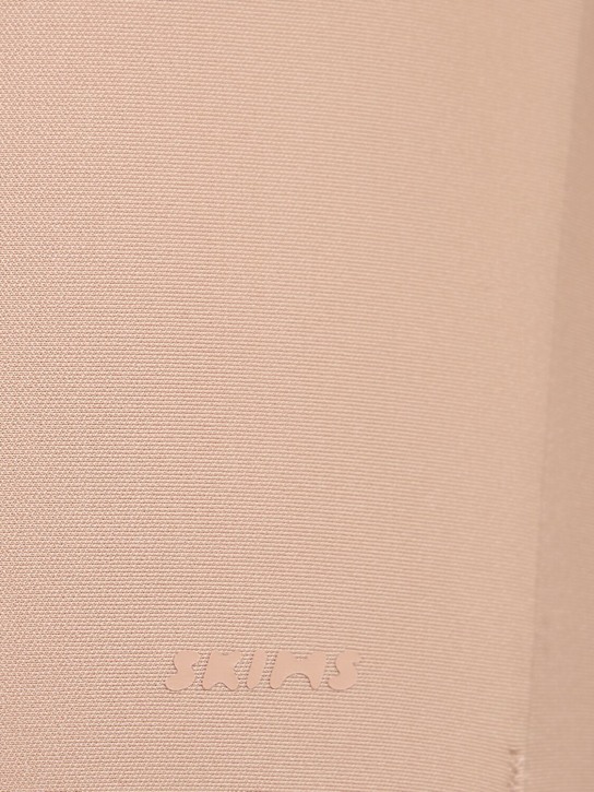 Skims: Sheer Sculpt low back shorts - Argilla - women_1 | Luisa Via Roma