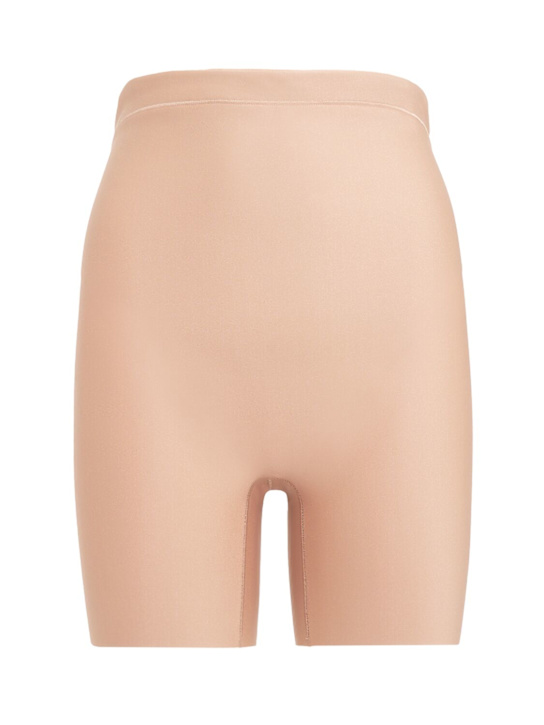 Skims: Sheer Sculpt low back shorts - Argilla - women_0 | Luisa Via Roma