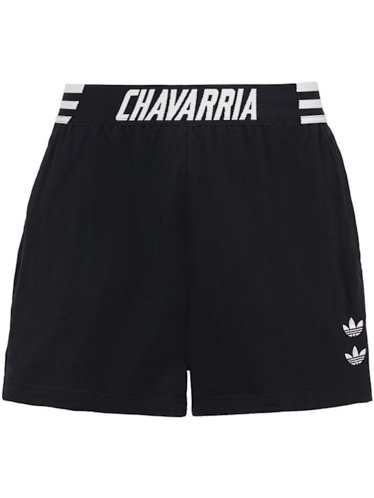 adidas Originals: Pack of 2 Willy Chavarria cotton boxers - Schwarz - men_0 | Luisa Via Roma
