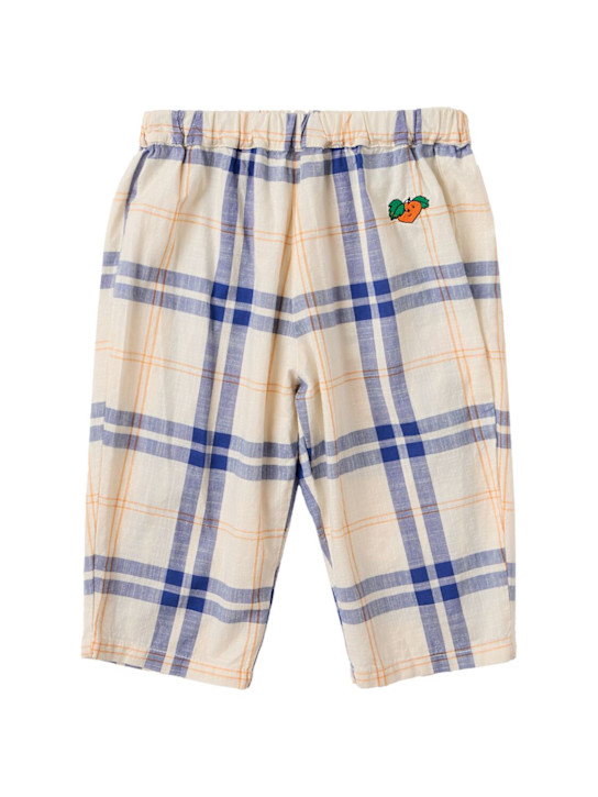 Bobo Choses: Stretch cotton sweatpants - Grey - kids-boys_0 | Luisa Via Roma