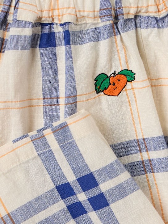 Bobo Choses: Stretch cotton sweatpants - Grey - kids-boys_1 | Luisa Via Roma