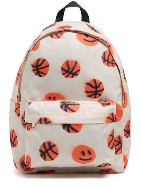 Molo: Printed backpack - 橙色 - kids-girls_0 | Luisa Via Roma