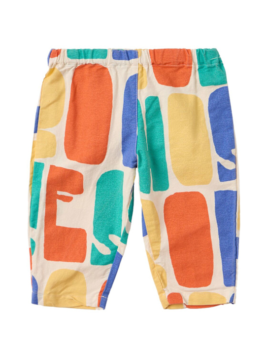 Bobo Choses: Cotton sweatpants - Multicolor - kids-boys_0 | Luisa Via Roma