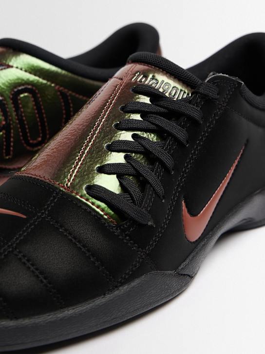 Nike: Total 90 Premium Tiempo sneakers - Black/Red Sepia - men_1 | Luisa Via Roma