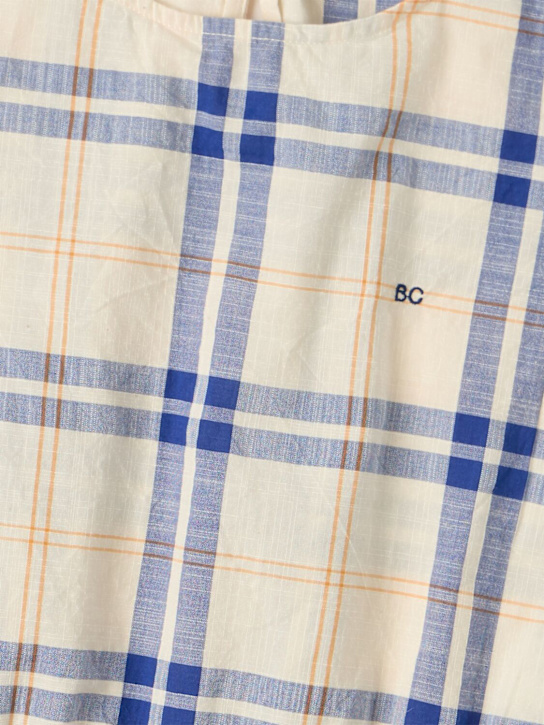 Bobo Choses: 印花棉质T恤 - 蓝色/米黄色 - kids-girls_1 | Luisa Via Roma