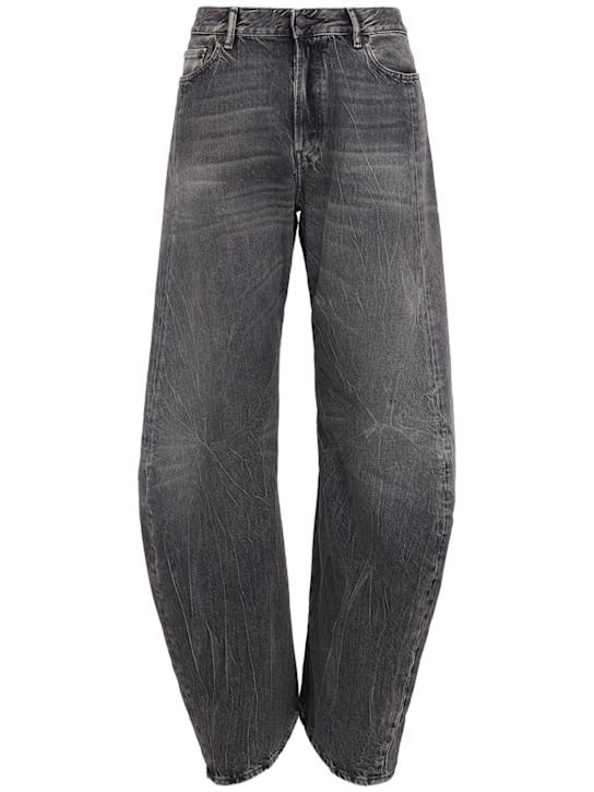 Acne Studios: 2006M Gothik牛仔裤 - 黑色 - men_0 | Luisa Via Roma