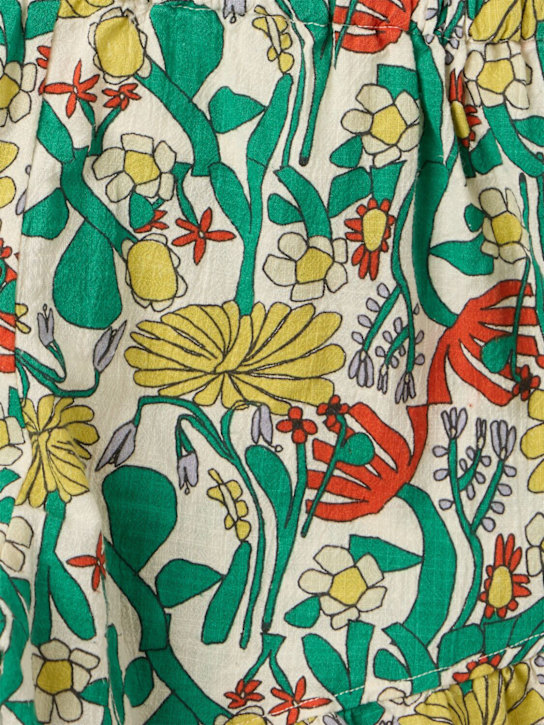 Bobo Choses: 印花纯棉短裤 - 多色 - kids-girls_1 | Luisa Via Roma